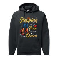 Stepping Into Virgo Season Like A Queen Heels Zodiac Performance Fleece Hoodie