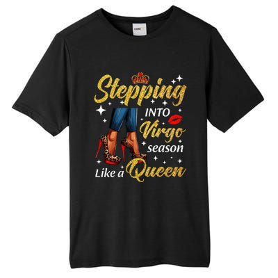 Stepping Into Virgo Season Like A Queen Heels Zodiac Tall Fusion ChromaSoft Performance T-Shirt