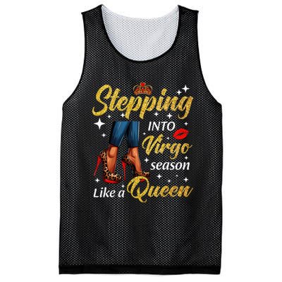 Stepping Into Virgo Season Like A Queen Heels Zodiac Mesh Reversible Basketball Jersey Tank