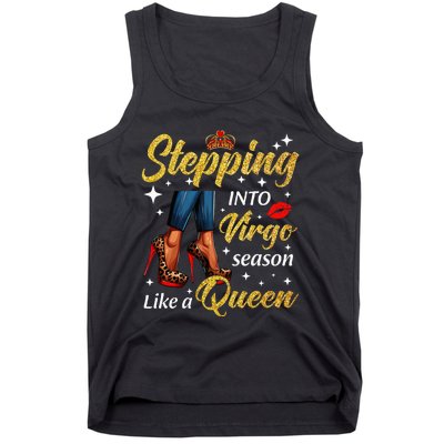 Stepping Into Virgo Season Like A Queen Heels Zodiac Tank Top