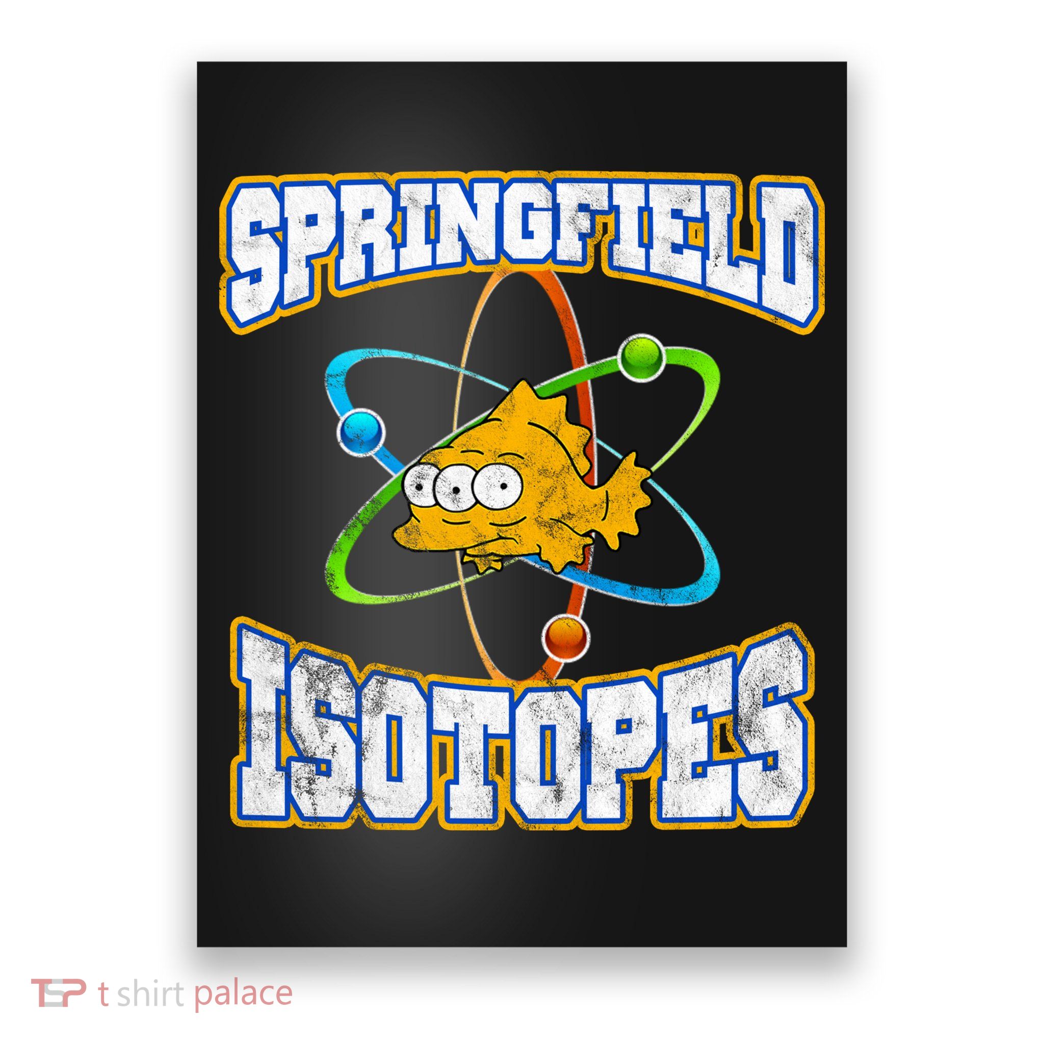Springfield Isotopes Vintage Poster