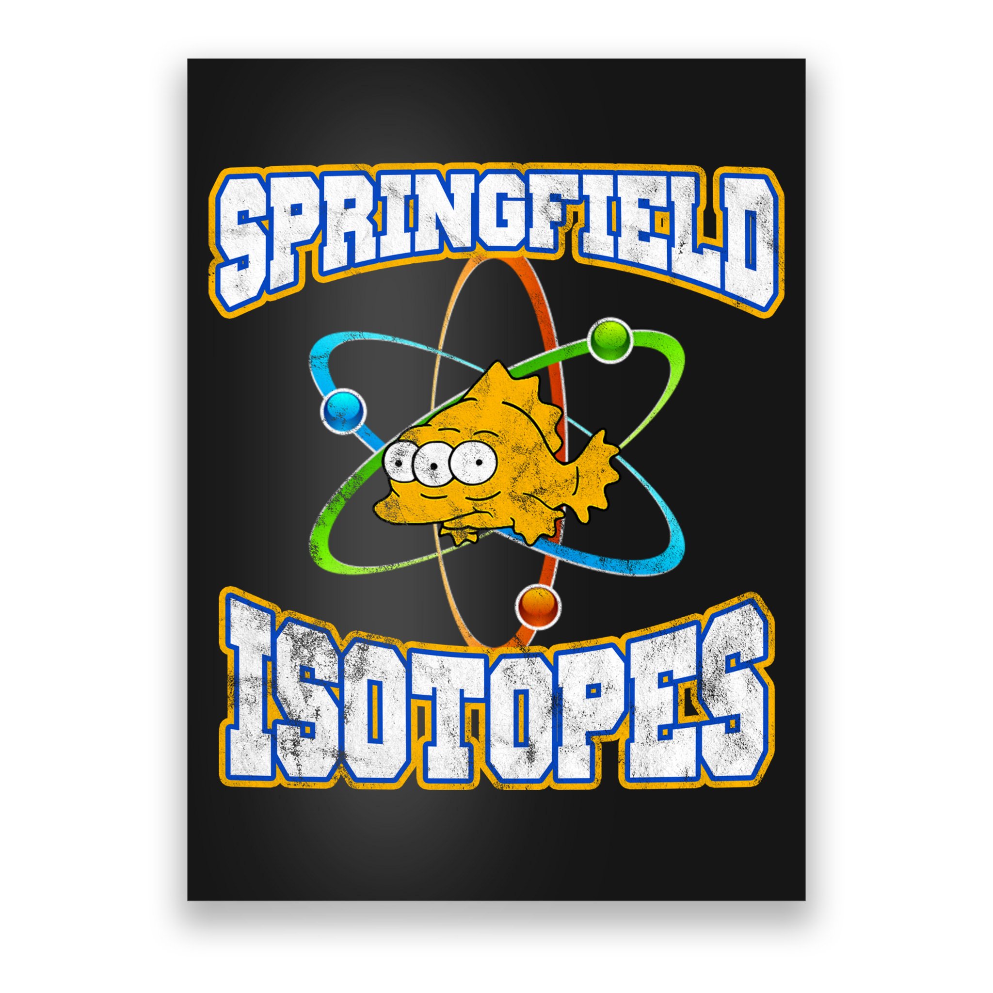 Springfield Isotopes Vintage Poster