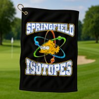 Springfield Isotopes Vintage Golf Towel