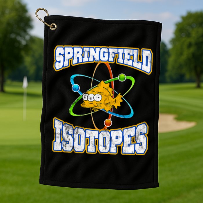 Springfield Isotopes Vintage Golf Towel