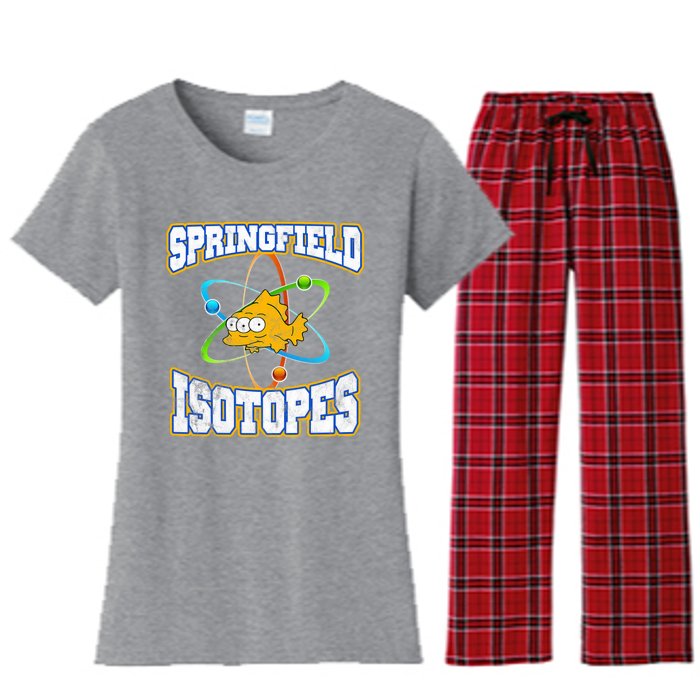 Springfield Isotopes Vintage Women's Flannel Pajama Set