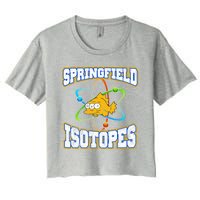 Springfield Isotopes Vintage Women's Crop Top Tee