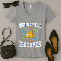 Springfield Isotopes Vintage Women's V-Neck T-Shirt