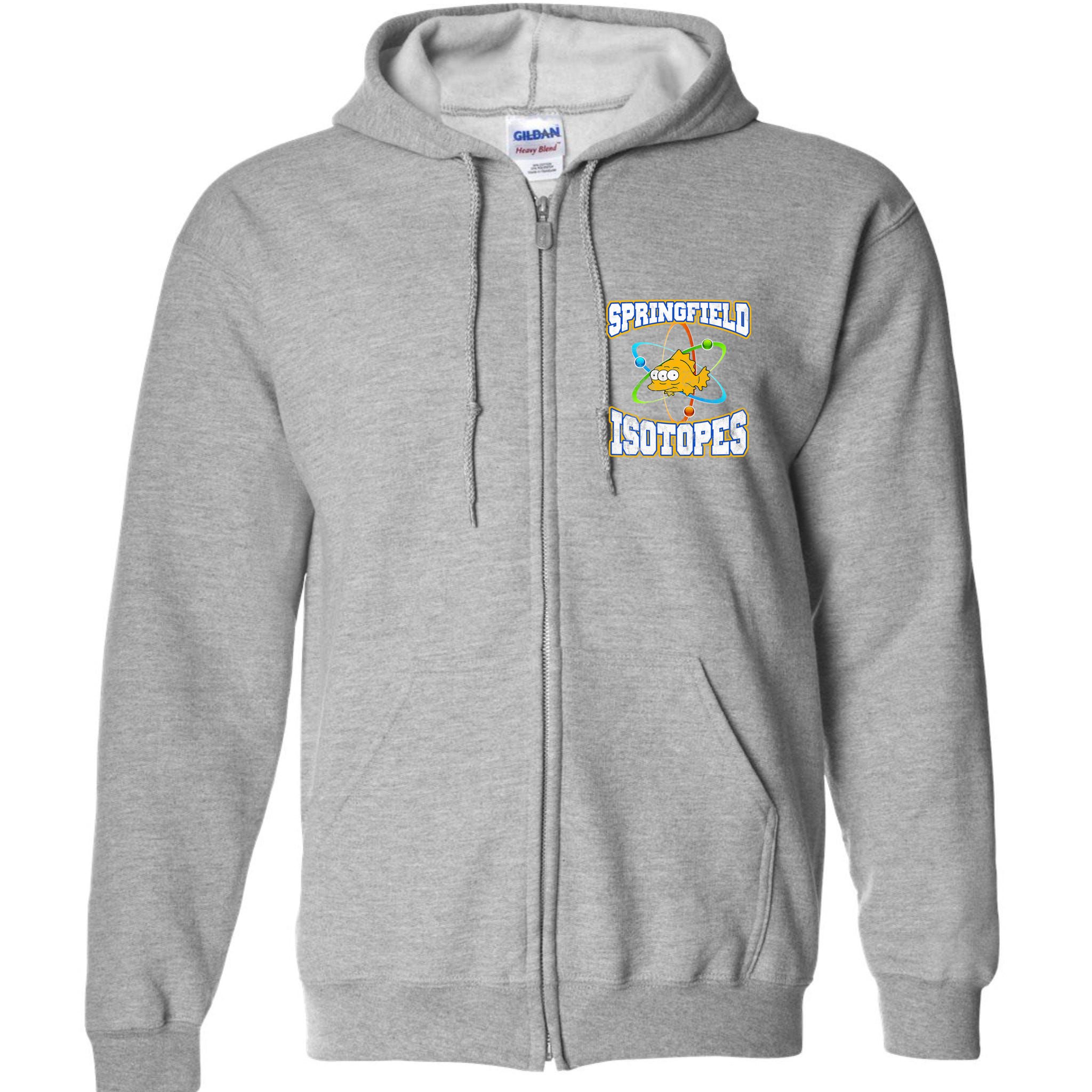Springfield Isotopes Vintage Full Zip Hoodie