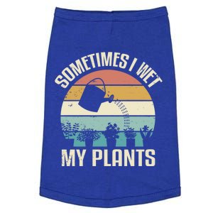 Sometimes I Wet My Plants Gift Funny Garden Gardening Cool Gift Doggie Tank