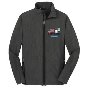 Support Israel with this patriotic design Core Soft Shell Jacket