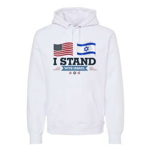 Support Israel with this patriotic design Premium Hoodie