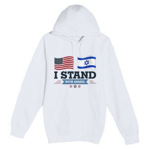 Support Israel with this patriotic design Premium Pullover Hoodie