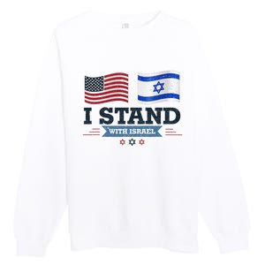 Support Israel with this patriotic design Premium Crewneck Sweatshirt