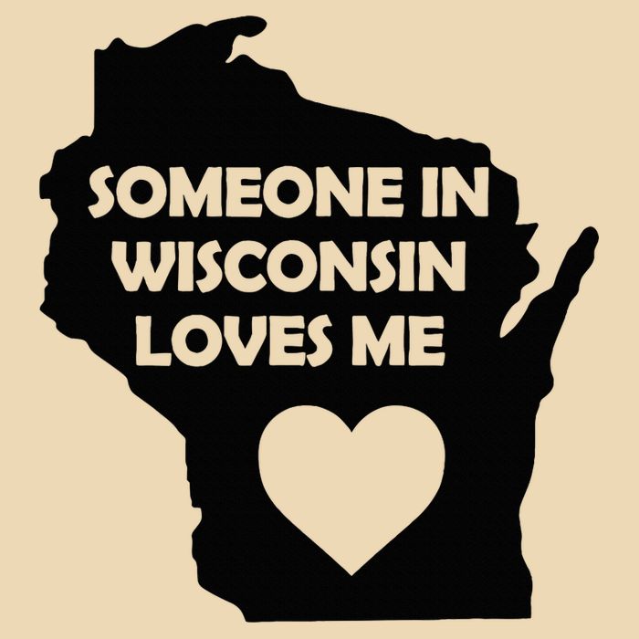 Someone In Wisconsin Loves Me Family For Adults Zip Tote Bag