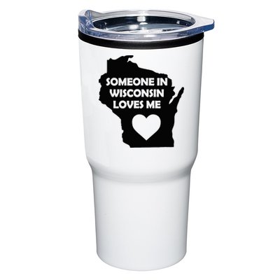 Someone In Wisconsin Loves Me Family For Adults Tumbler