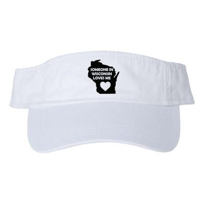 Someone In Wisconsin Loves Me Family For Adults Visor