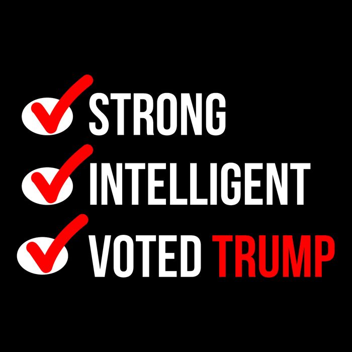 Strong Intelligent Women For Trump Girl Maga Checklist Voted Trump Zip Tote Bag