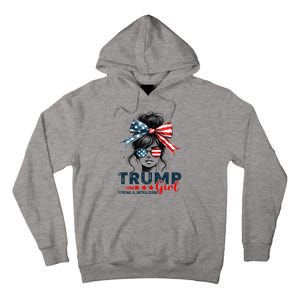 Strong Intelligent Women For Trump Girl Maga Tall Hoodie