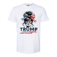 Strong Intelligent Women For Trump Girl Maga Softstyle CVC T-Shirt