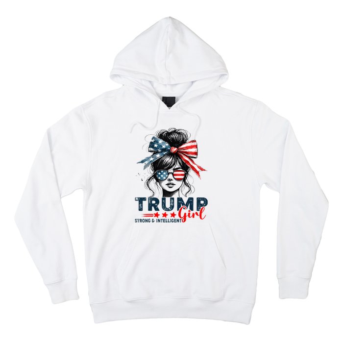 Strong Intelligent Women For Trump Girl Maga Hoodie