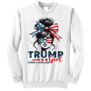 Strong Intelligent Women For Trump Girl Maga Sweatshirt