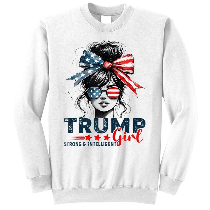 Strong Intelligent Women For Trump Girl Maga Sweatshirt