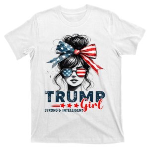 Strong Intelligent Women For Trump Girl Maga T-Shirt