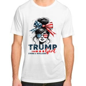 Strong Intelligent Women For Trump Girl Maga Adult ChromaSoft Performance T-Shirt