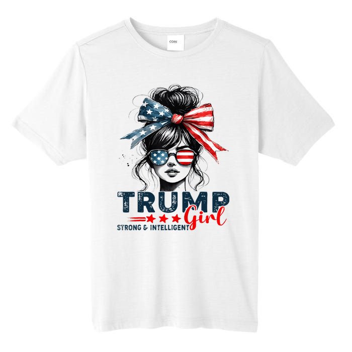 Strong Intelligent Women For Trump Girl Maga Tall Fusion ChromaSoft Performance T-Shirt