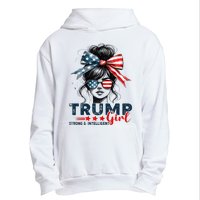 Strong Intelligent Women For Trump Girl Maga Urban Pullover Hoodie