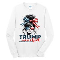 Strong Intelligent Women For Trump Girl Maga Tall Long Sleeve T-Shirt