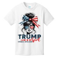 Strong Intelligent Women For Trump Girl Maga Kids T-Shirt