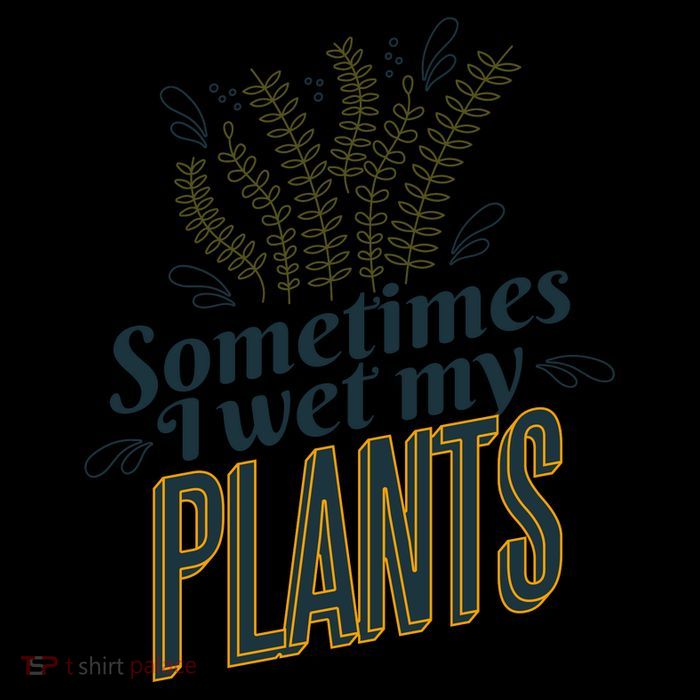 Sometimes I Wet My Plants Funny 7-Panel Snapback Hat
