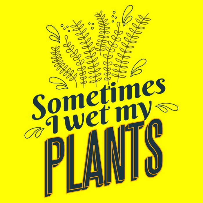 Sometimes I Wet My Plants Funny 25L Jumbo Tote