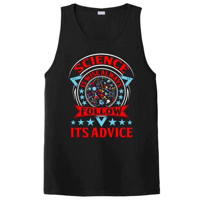 Science Is Wise Always Follow Its Advice PosiCharge Competitor Tank