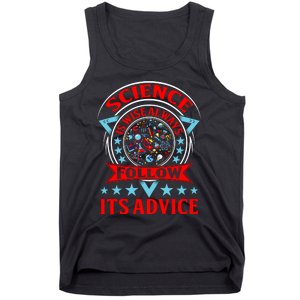 Science Is Wise Always Follow Its Advice Tank Top