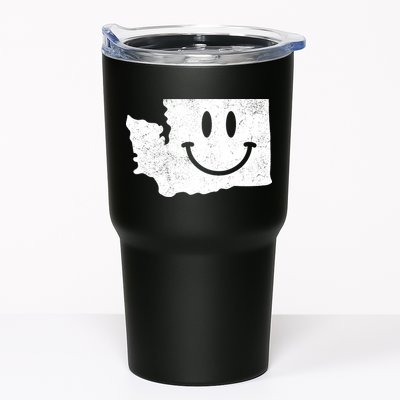 Smiling In Wa Funny Washington Happy Face Tumbler
