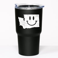 Smiling In Wa Funny Washington Happy Face Tumbler