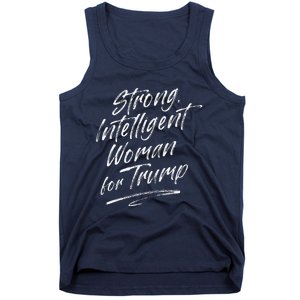 Strong Intelligent Woman Trump 2024 For Women Tank Top