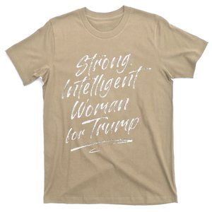 Strong Intelligent Woman Trump 2024 For Women T-Shirt