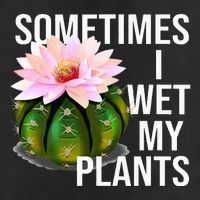 Sometimes I Wet My Plants Funny Gardening Cactus Lover Adult Drive Performance Visor