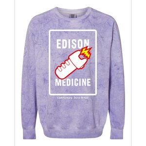 Steve Inman Wearing Edison Medicine Colorblast Crewneck Sweatshirt