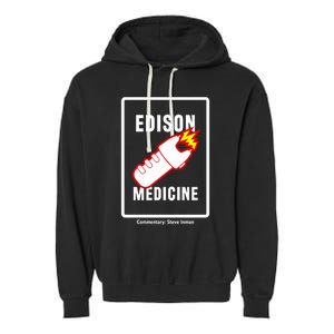 Steve Inman Wearing Edison Medicine Garment-Dyed Fleece Hoodie