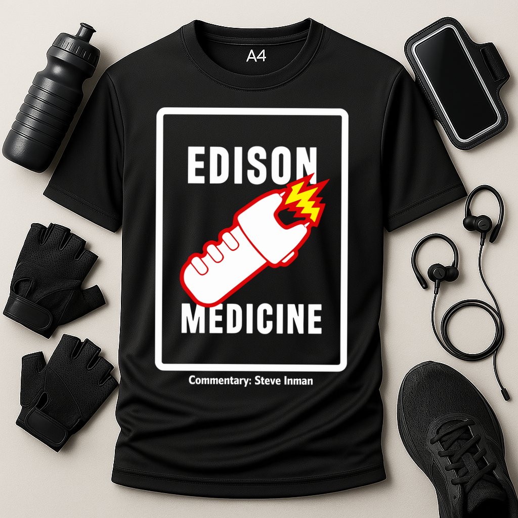 Steve Inman Wearing Edison Medicine Cooling Performance Crew T-Shirt