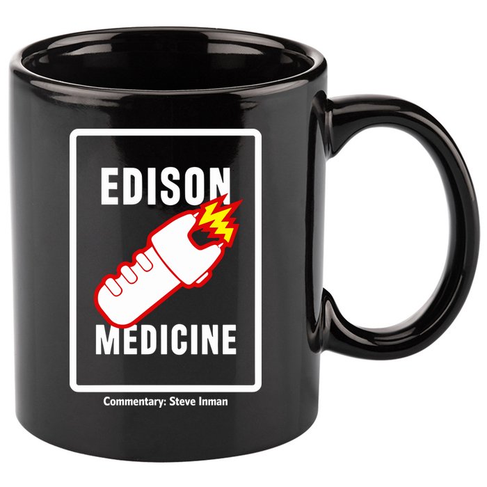 Steve Inman Wearing Edison Medicine 11oz C Handle Ceramic Mug