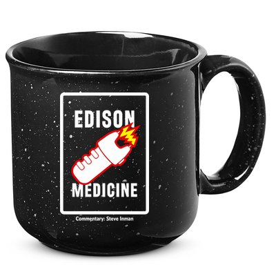 Steve Inman Wearing Edison Medicine 15oz Campfire Ceramic Mug