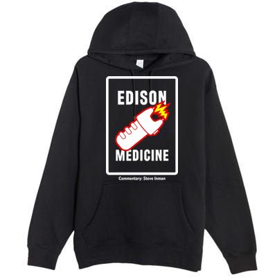 Steve Inman Wearing Edison Medicine Premium Pullover Hoodie