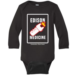 Steve Inman Wearing Edison Medicine Baby Long Sleeve Bodysuit