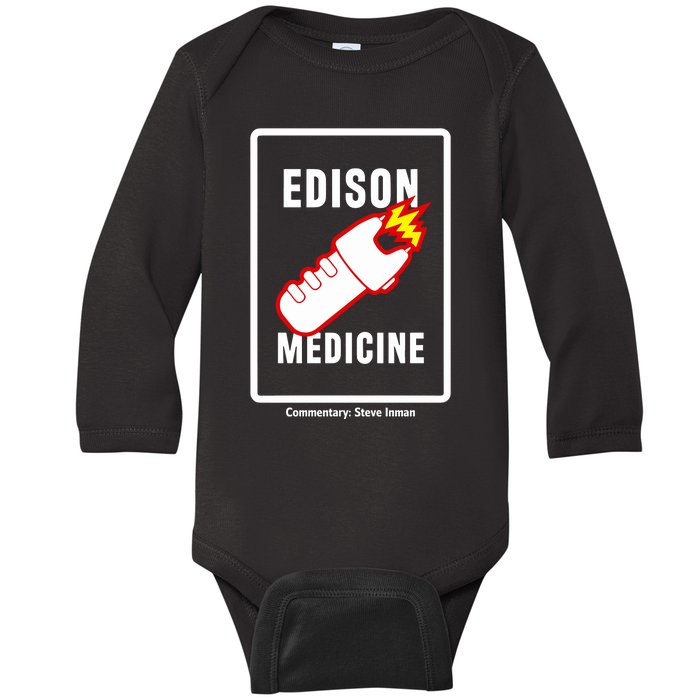 Steve Inman Wearing Edison Medicine Baby Long Sleeve Bodysuit