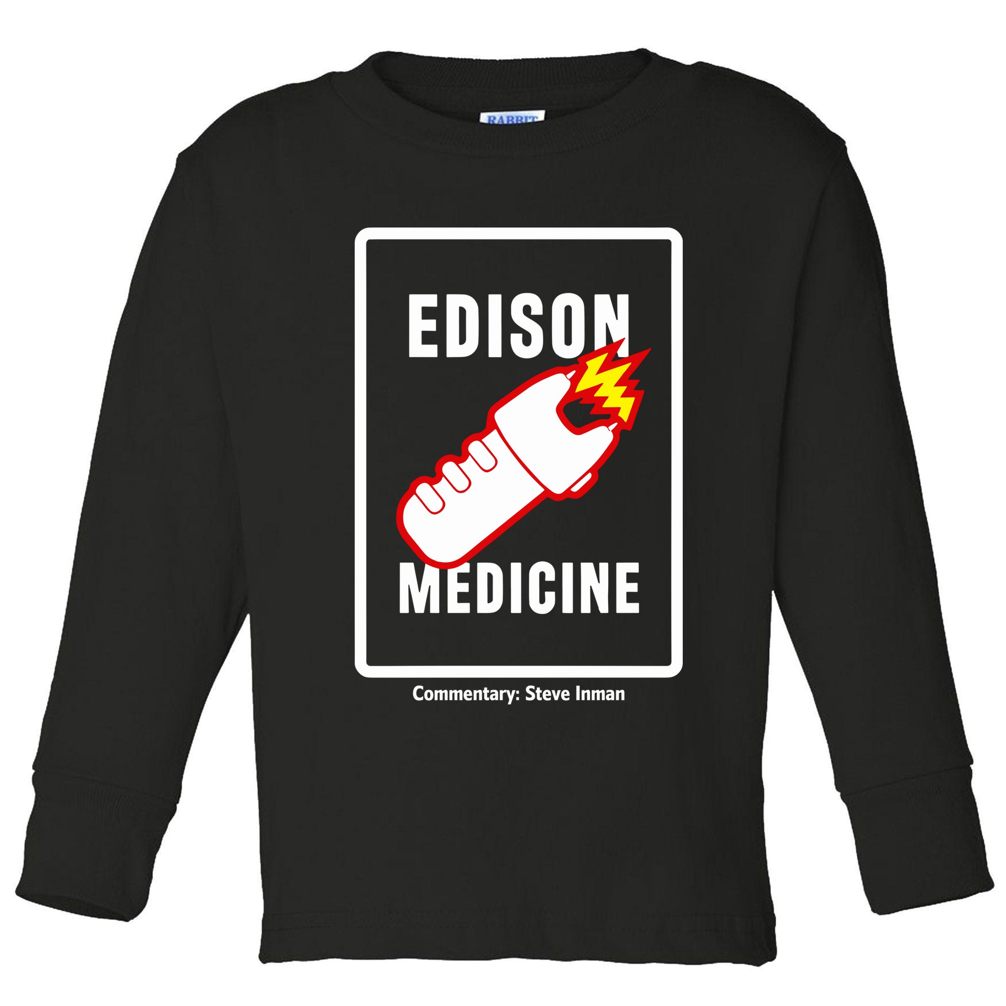 Steve Inman Wearing Edison Medicine Toddler Long Sleeve Shirt